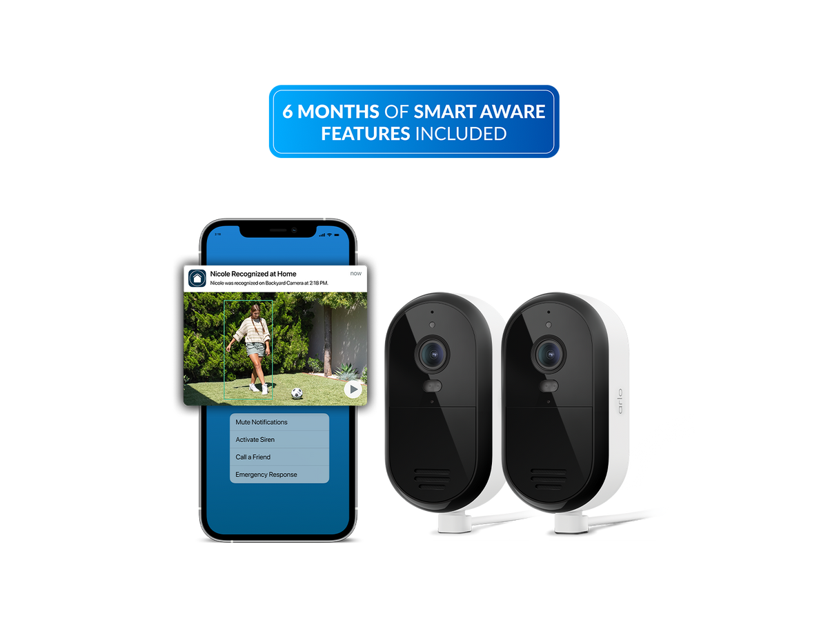 Essential 2 Cam & Arlo Smart Aware Plan Kit