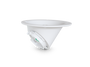 White ceiling adapter