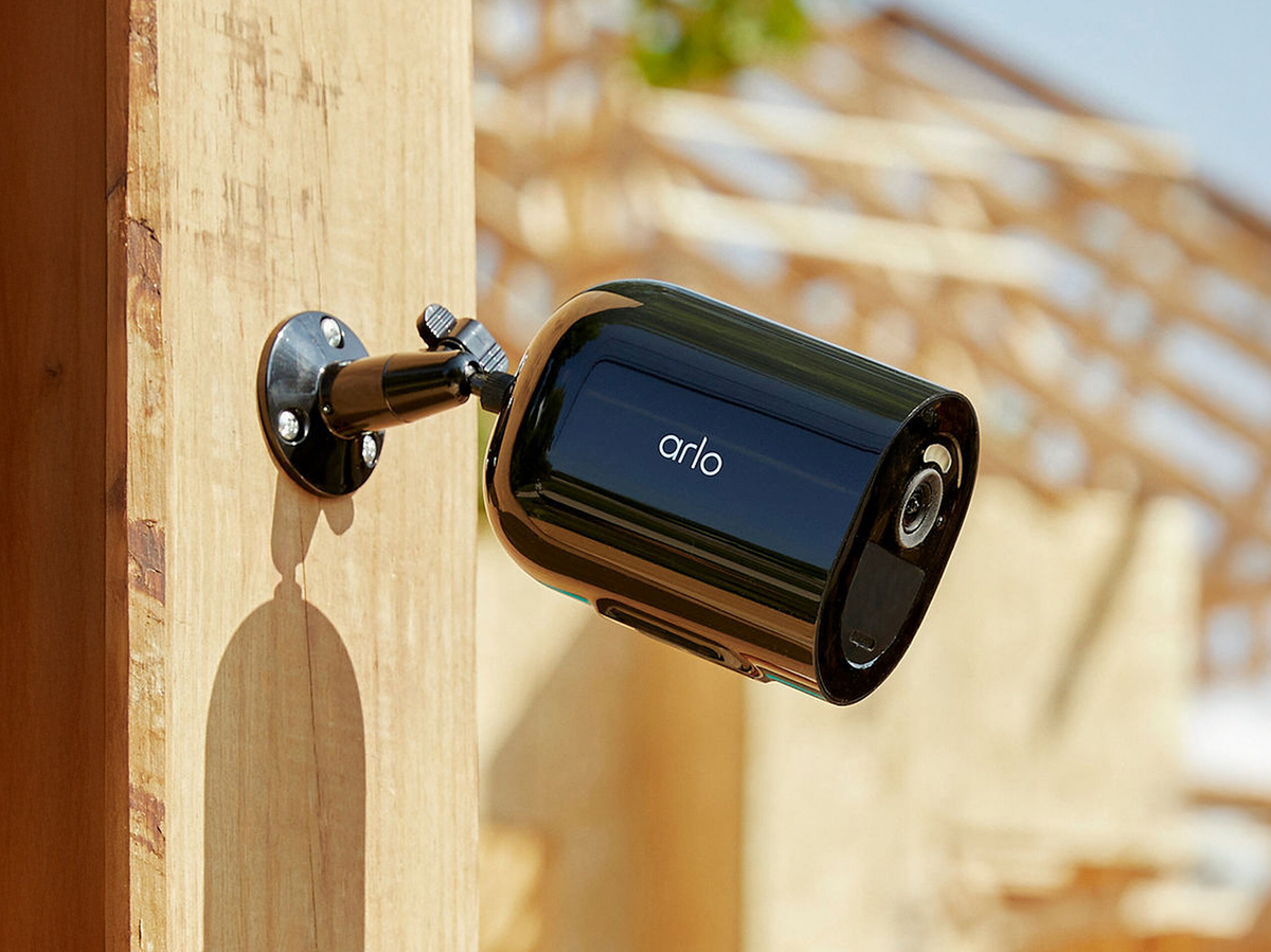 A mounted Go 2 camera in its black housing