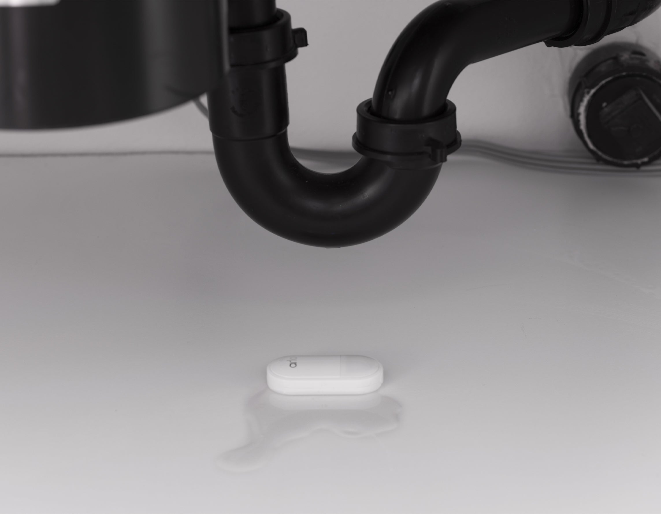 Arlo Sensor under kitchen sink next to water