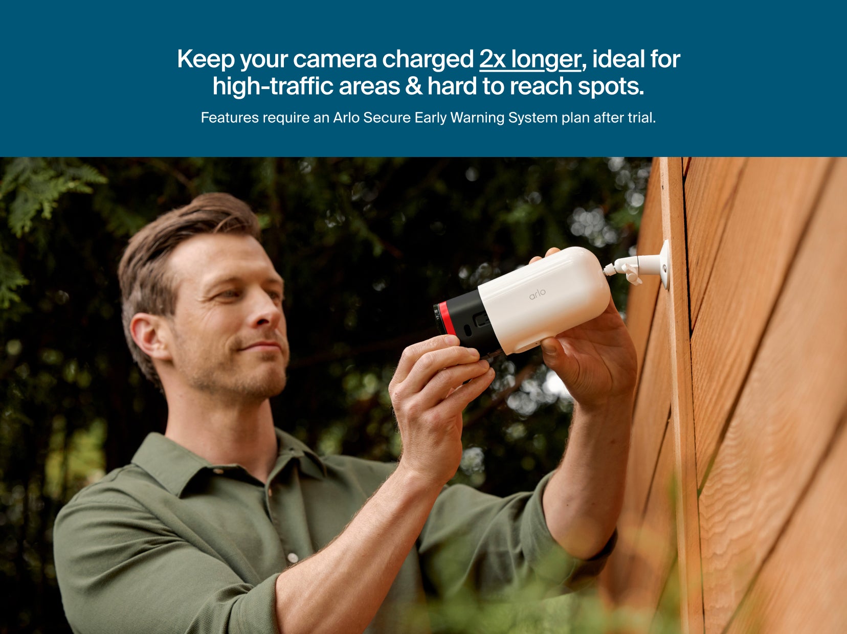 Arlo Pro 6 XL 2K Wireless Outdoor Camera, Long Battery - 6th Gen